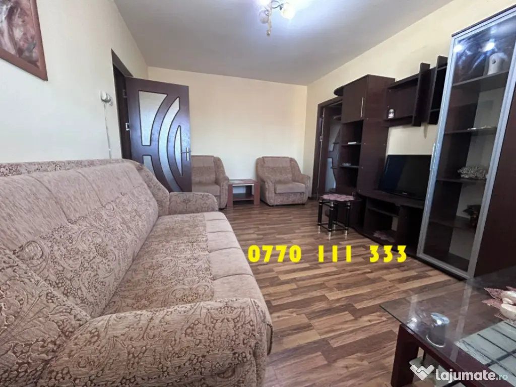 Ap. 2 camere conf 1, zugravit 2023 Calea Galati, mobilat uti 