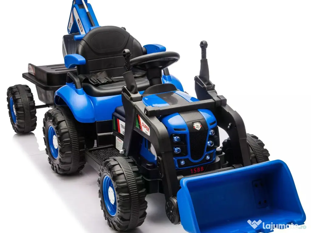 Tractoras electric pentru copii Kinderauto BJEJ1588E 2x35W, 12V 