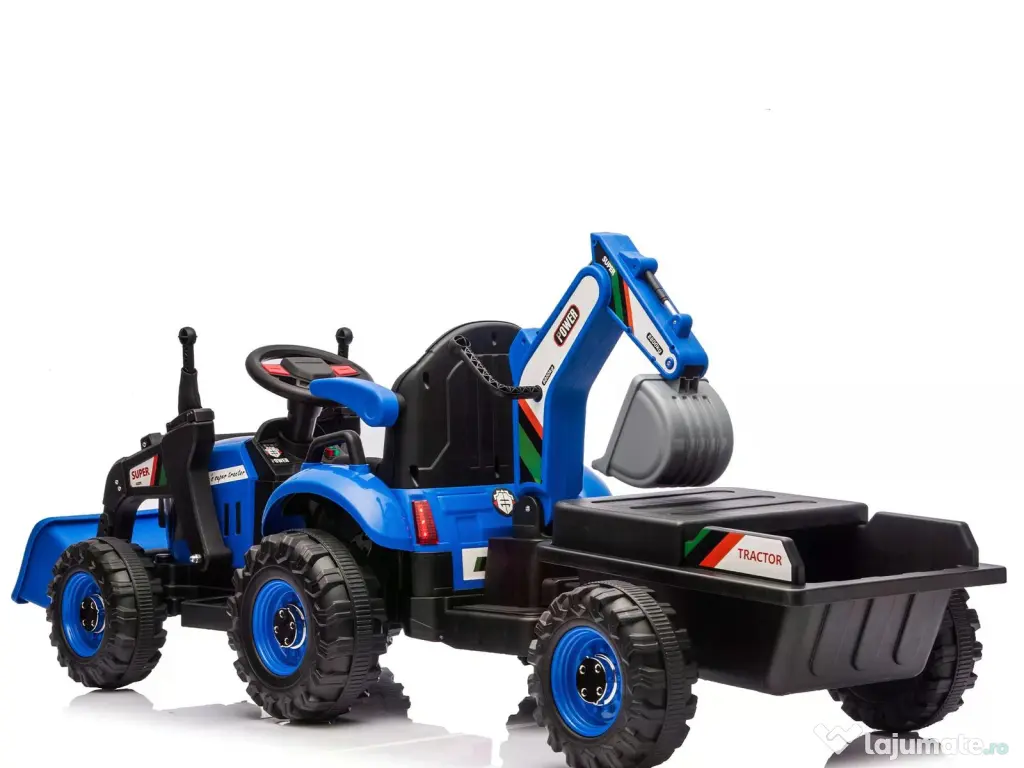 Tractoras electric pentru copii Kinderauto BJEJ1588E 2x35W, 12V 