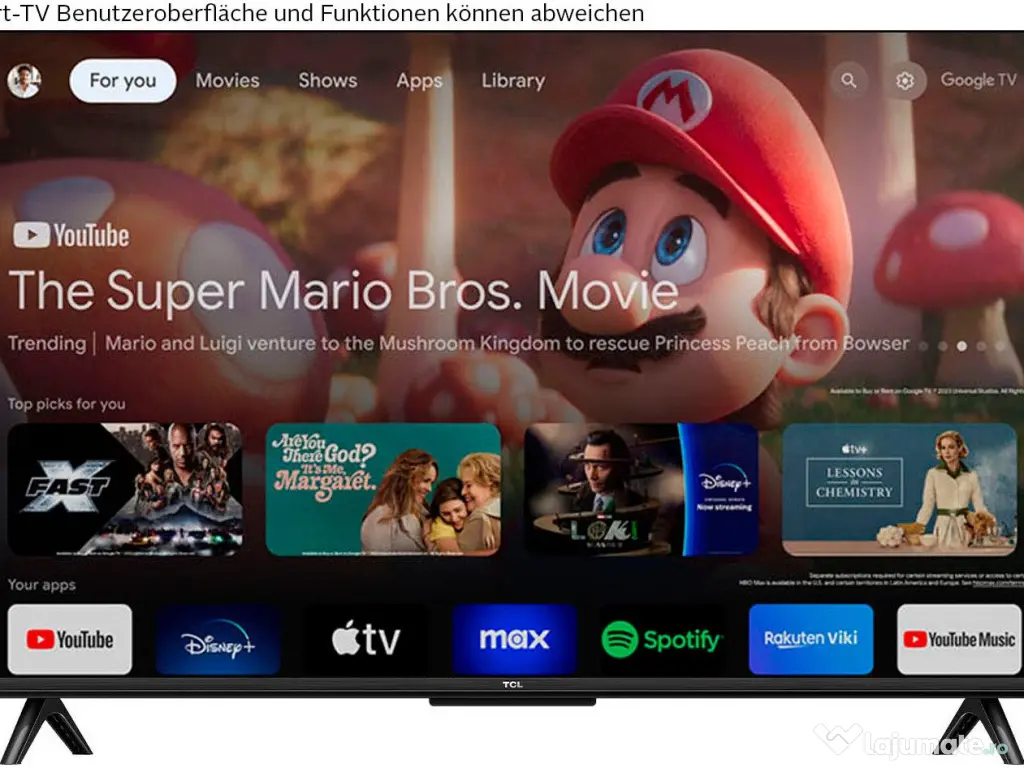 Vand televizoare Smart 139 cm TCL 1090 LEI 