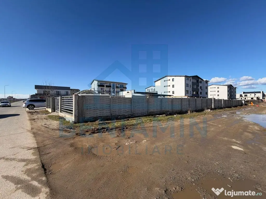 Teren intravilan 350mp-Toate utilitatile-Pozitie excelenta 