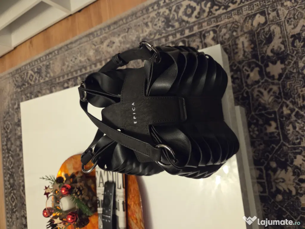 Geanta EPICA Neagra - Design Statement | Stare Impecabila 