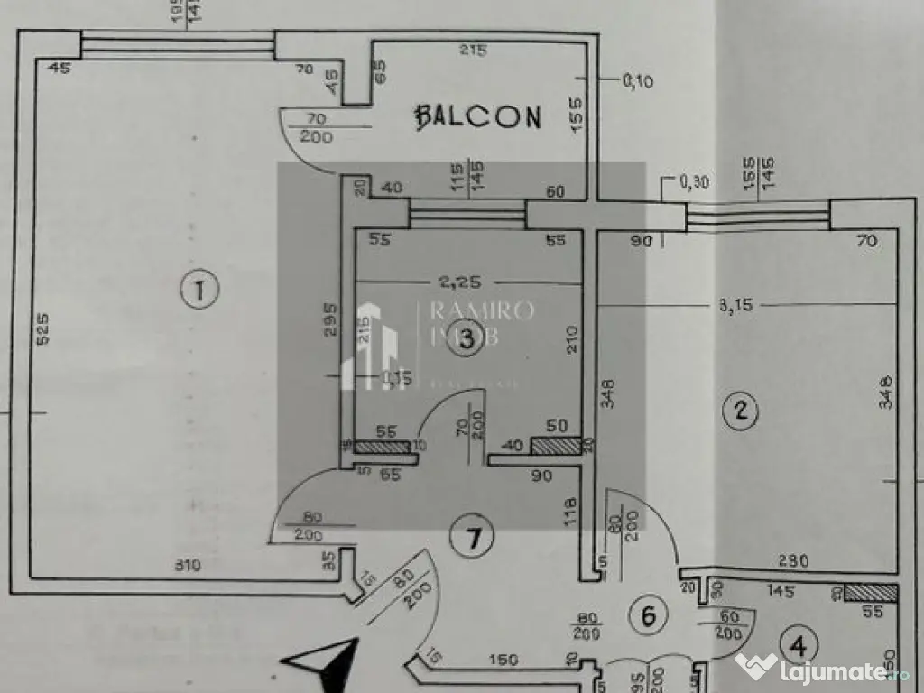 Apartament 2 camere decomandat Nicolae Grigorescu 