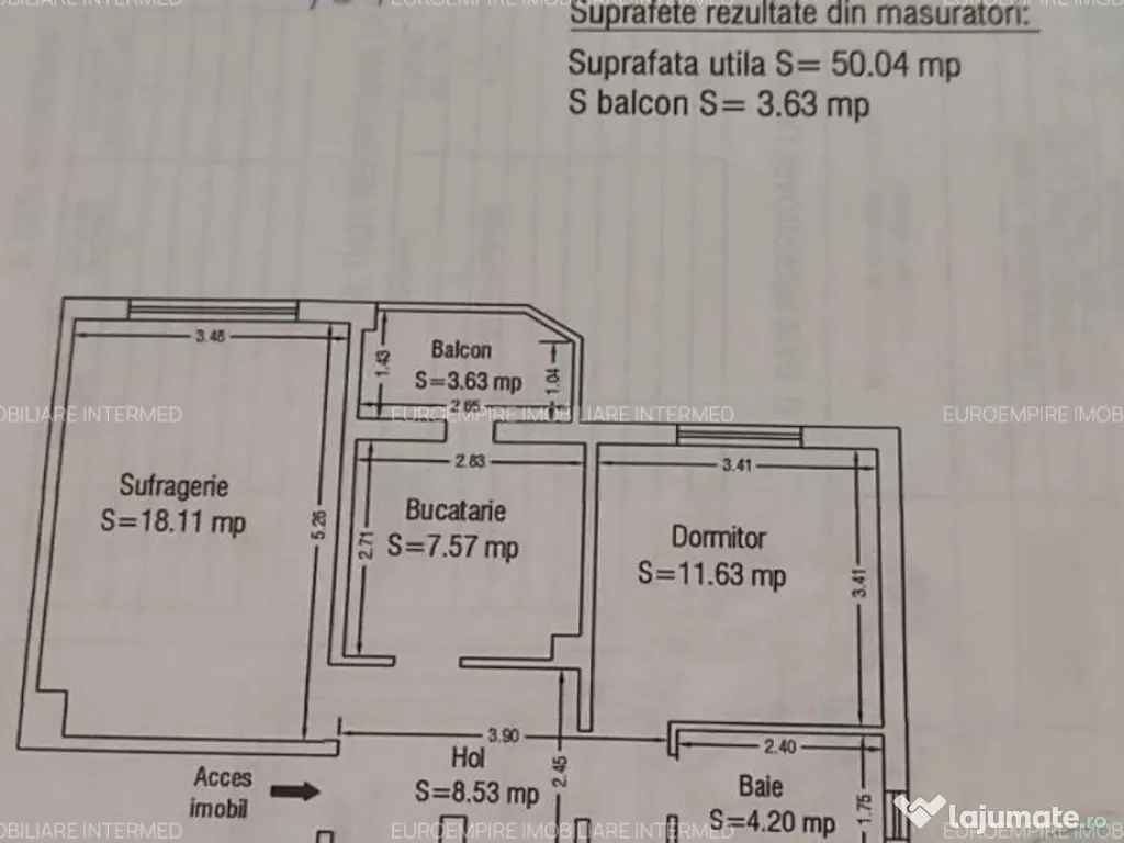 Apartament 2 camere decomandate zona Gara 