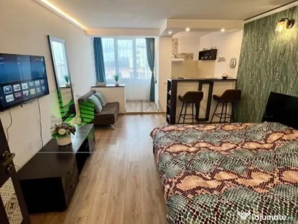 Garsoniera Centru Civic renovata,mobilata ,78990 Euro 