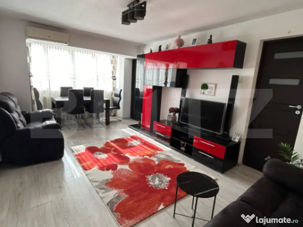 Apartament 3 camere, orientare Sudica, zona Centrala 