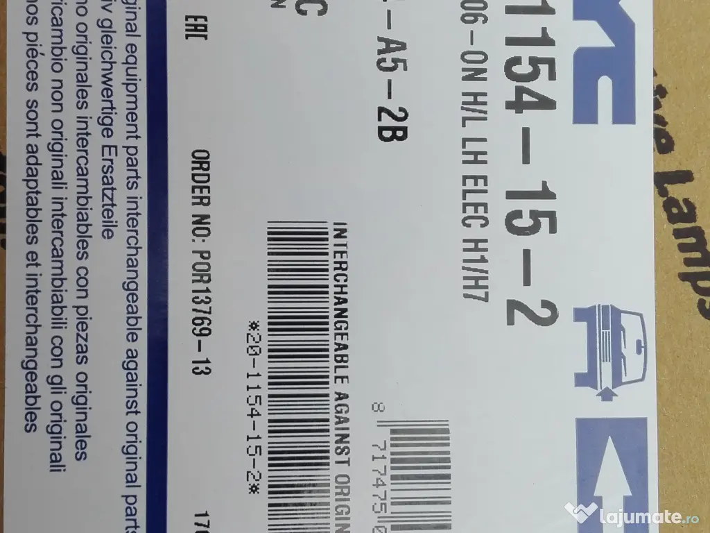 Far Opel Corsa D stanga NOU 