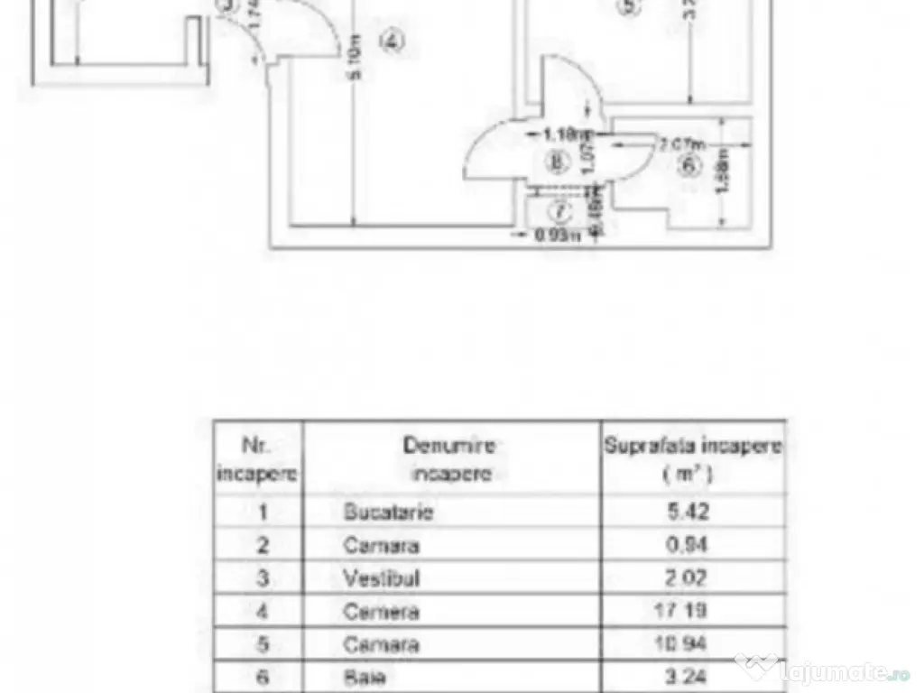 Ion Mihalache I Apartament 2 Camere I 5 minute de metrou 1 M 