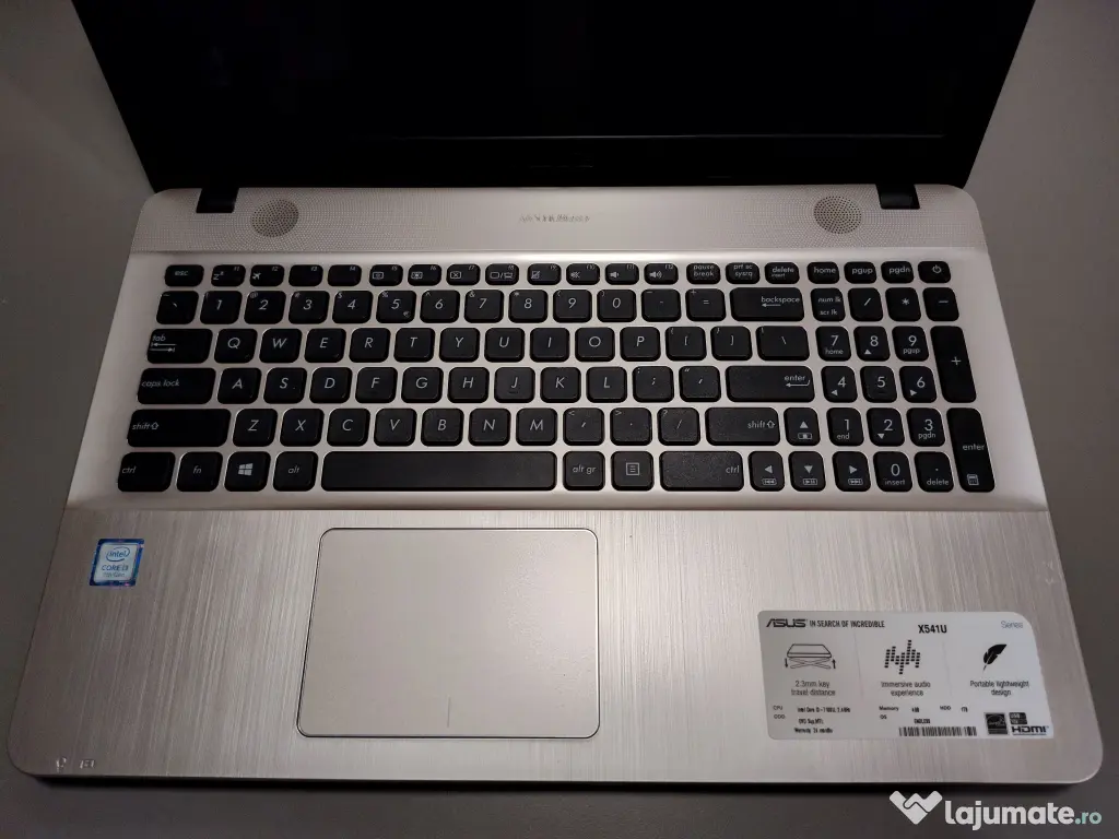 Laptop Asus Intel i3/1TB HDD/DVD, ideal pt elevi/internet/filme/office 