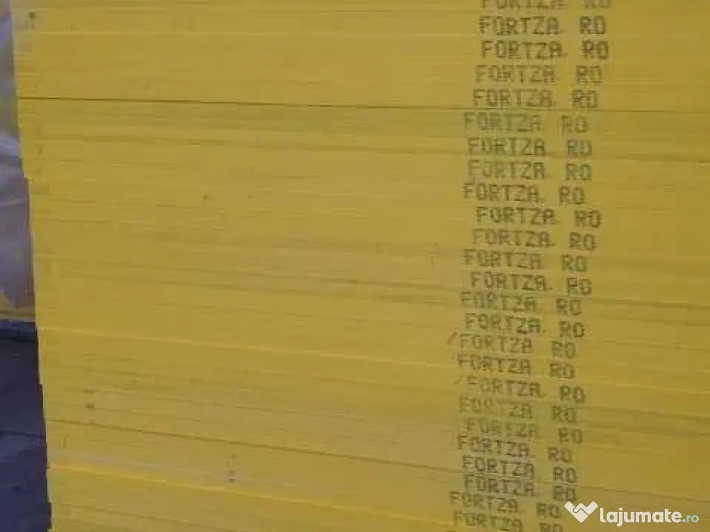 Panouri galbene pentru cofraje 