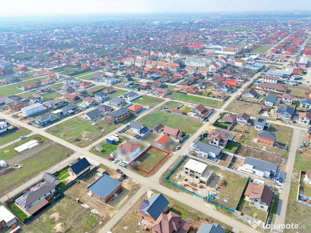 Teren intravilan 491 mp cartierul Florilor, Vladimirescu 