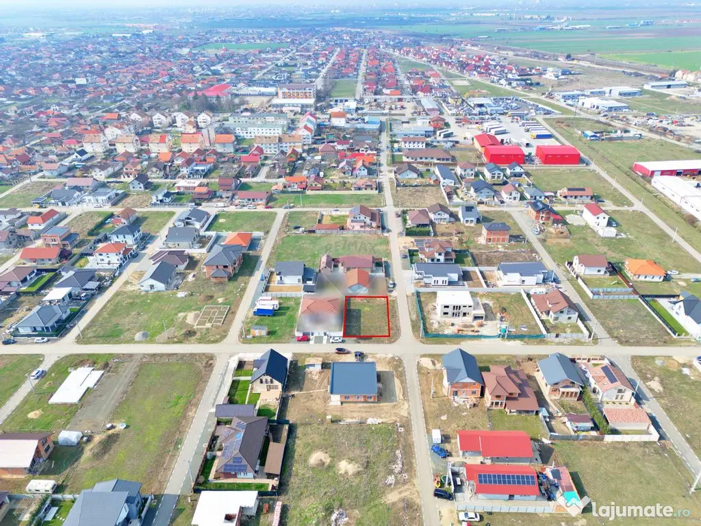 Teren intravilan 491 mp cartierul Florilor, Vladimirescu 