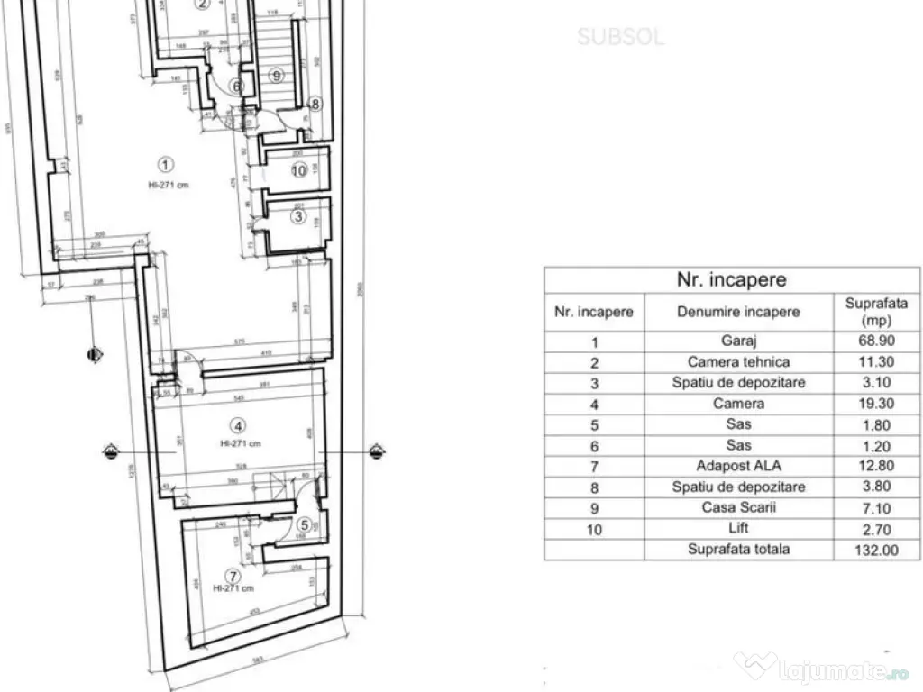 Zona P-ta Floreasca S+P+4E 750 mp ideal clinica medicala 