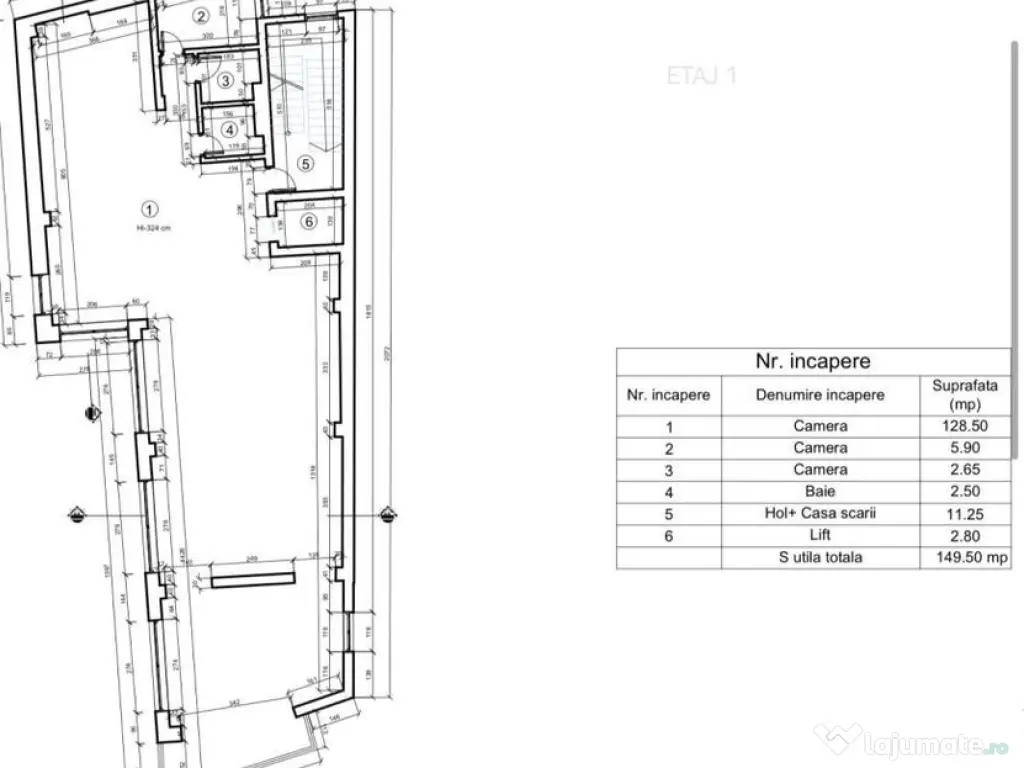 Zona P-ta Floreasca S+P+4E 750 mp ideal clinica medicala 