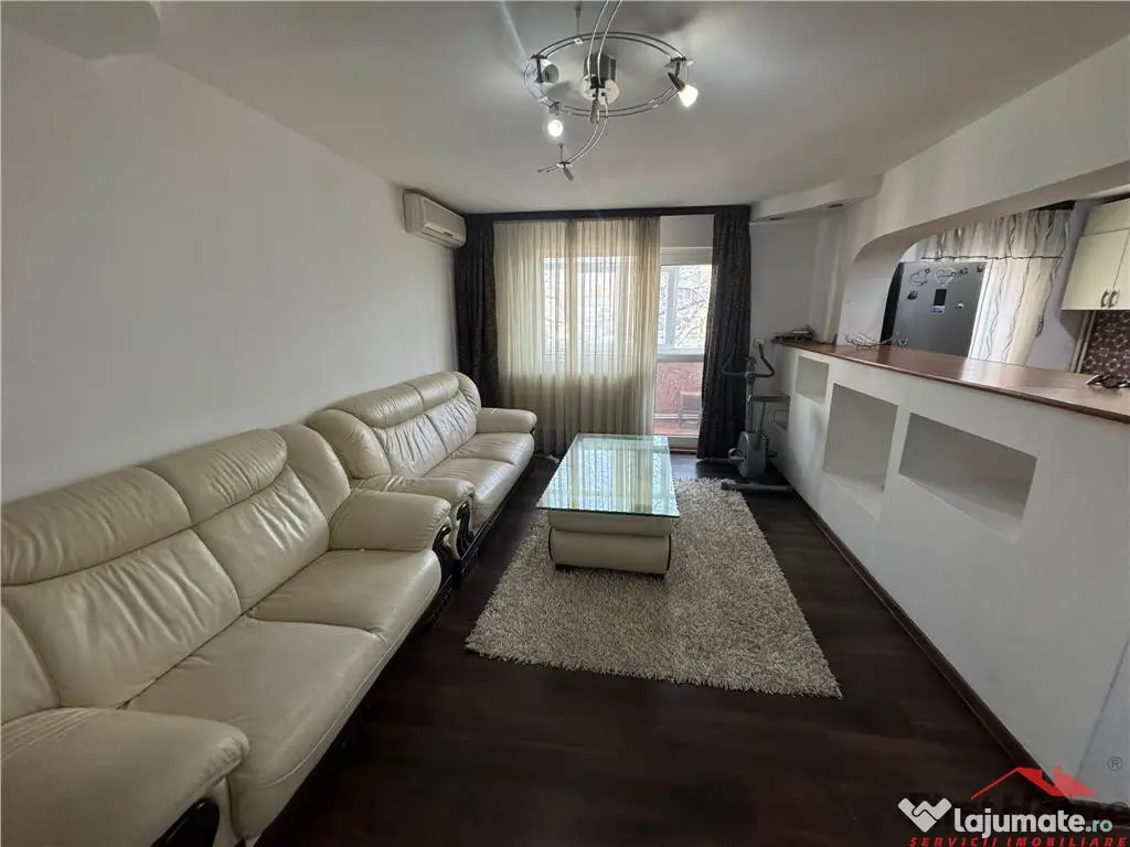 Apartament 3 camere, etaj 2, 75mp, zona Centrala , mobilat s 