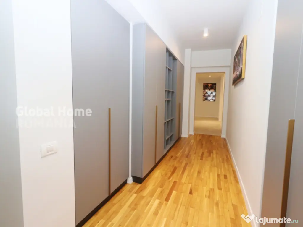 3 camere Herastrau | 181 mp - et. 3/4 | 3 balcoane | 2 bai | 