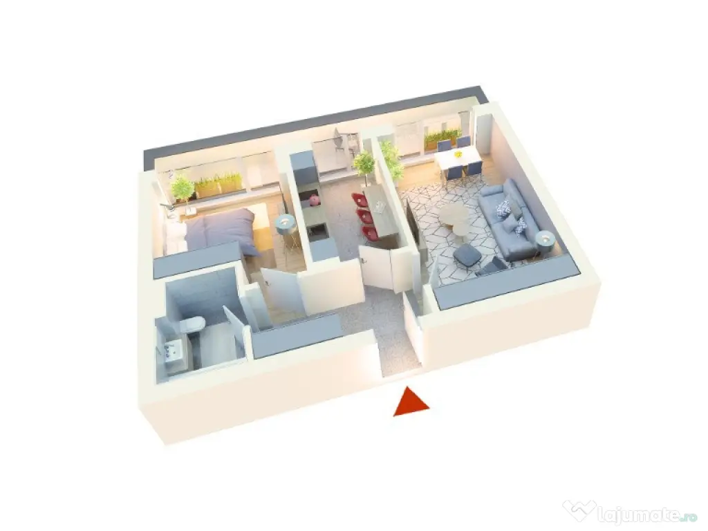 Apartament 2 camere nou-63 mp S.utilă - Zona Lacul Străulești Sector 1 