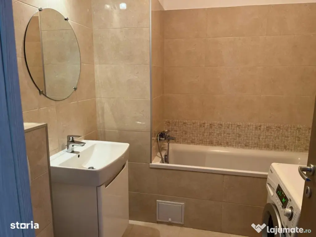 Studio mare de 50 mp in bloc nou, disponibil imediat, in zo 