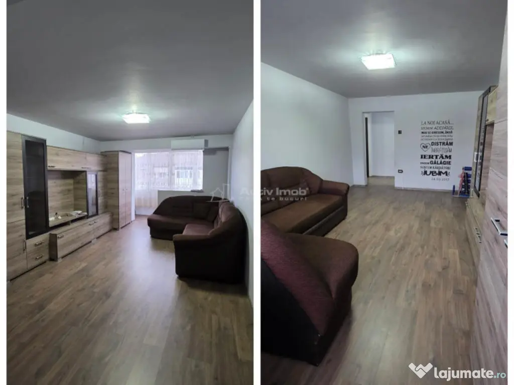 Apartament spatios cu 4 camere si 2 bai - in zona linistita 