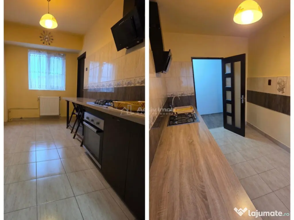 Apartament spatios cu 4 camere si 2 bai - in zona linistita 