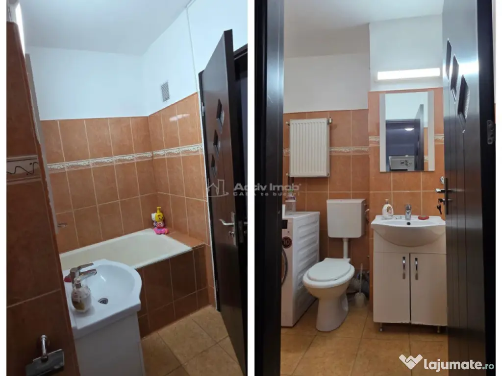 Apartament spatios cu 4 camere si 2 bai - in zona linistita 