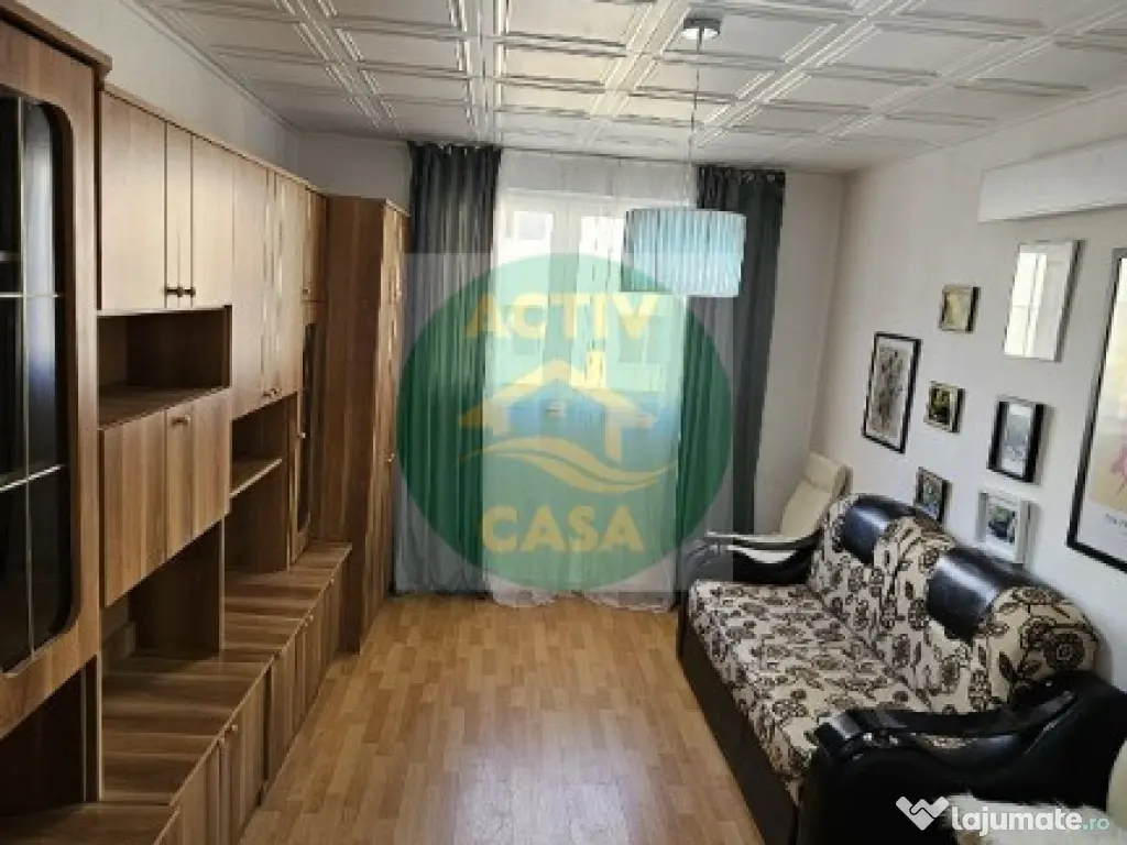 De vanzare garsoniera , etaj 2, mobilata si utilata 