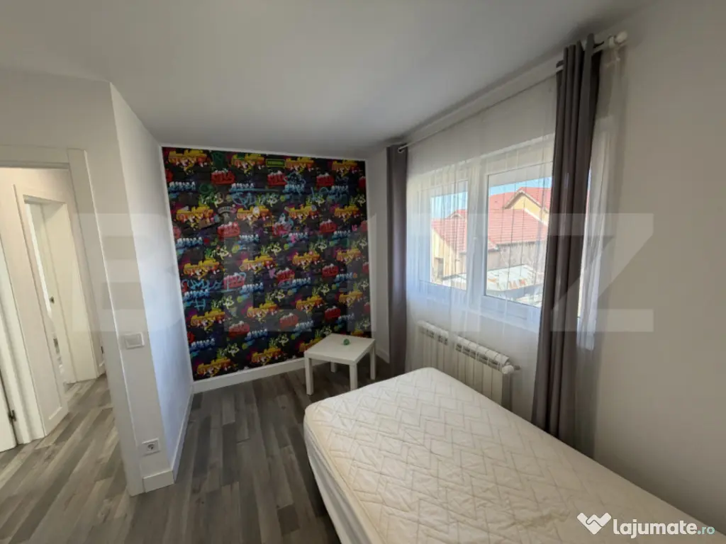Casă modernă 5 camere, curte comuna, zonă liniștită – 