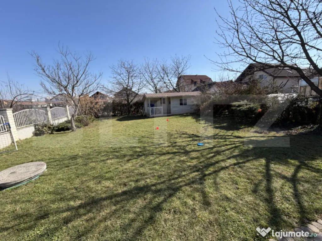 Casă modernă 5 camere, curte comuna, zonă liniștită – 