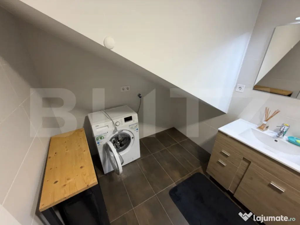 Casă modernă 5 camere, curte comuna, zonă liniștită – 