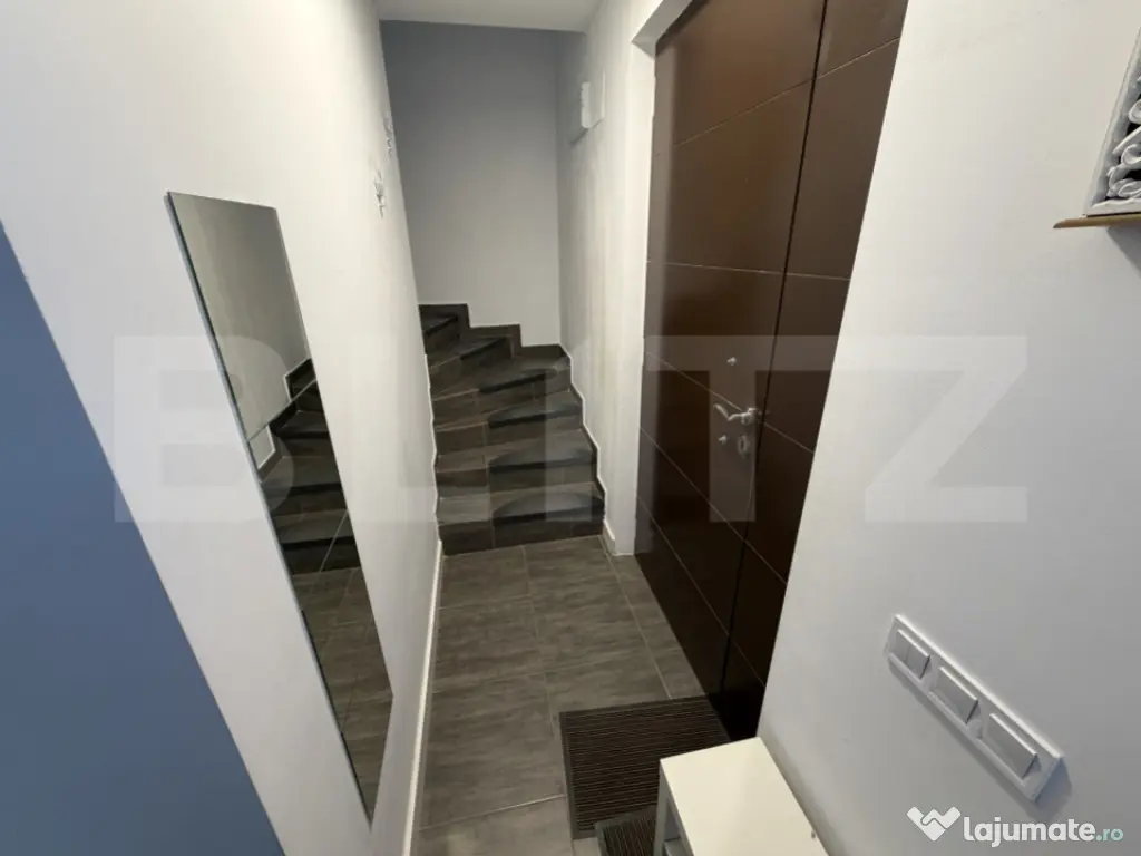 Casă modernă 5 camere, curte comuna, zonă liniștită – 