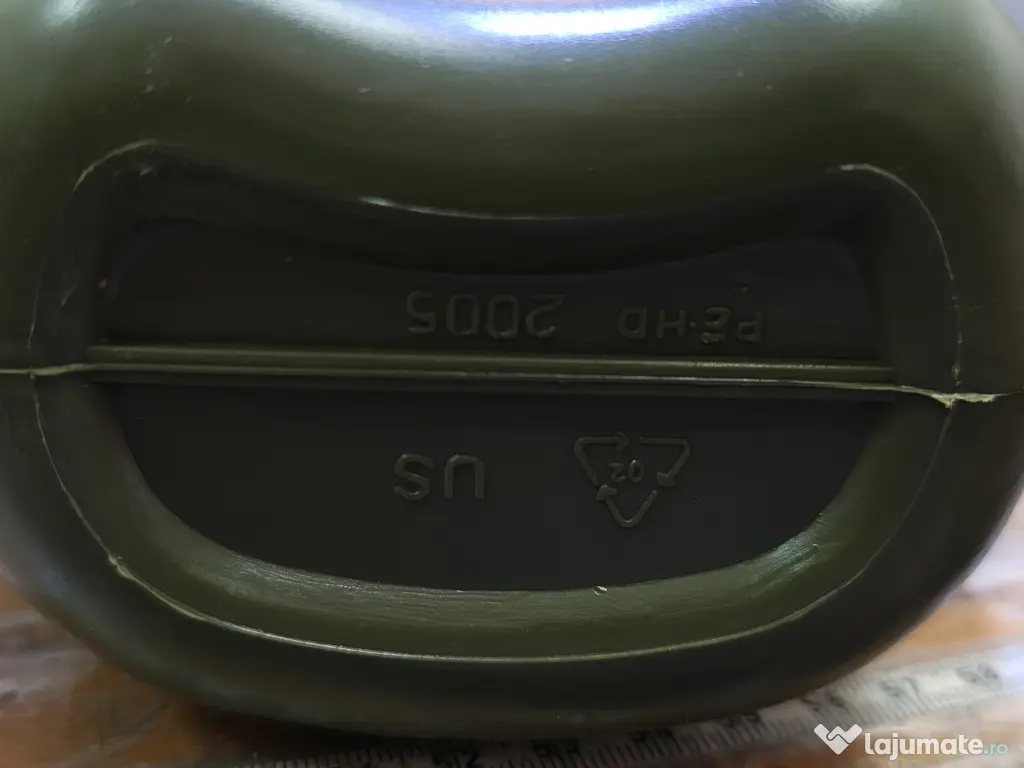 Bidon 1 litru cu husa bej, BPA free, MFH 