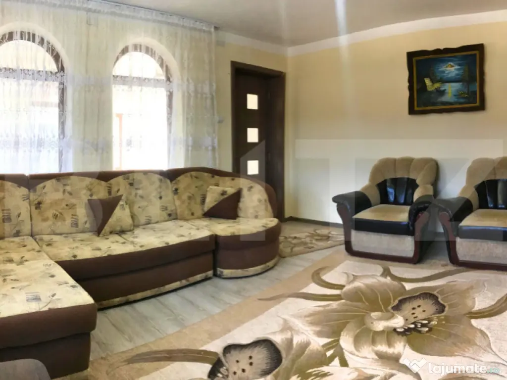 Casă Spațioasă cu 1.250 mp Teren, Mobilată și Utilată 