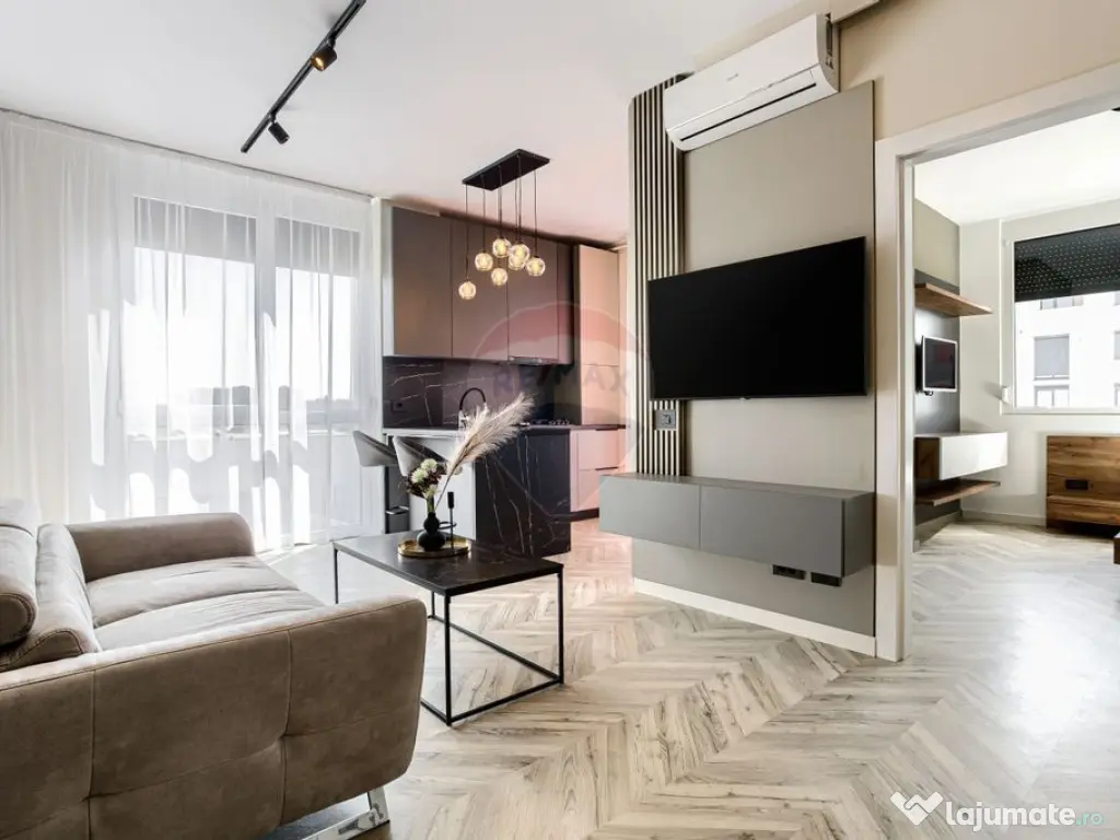 Apartament minimalist 2 camere+parcare de închiriat Ared... 