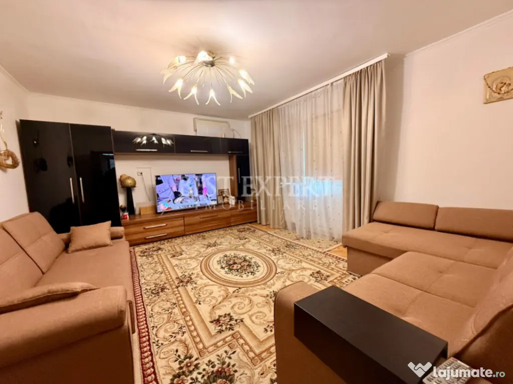 Apartament 2 camere decomandat – mobilat și utilat comple 