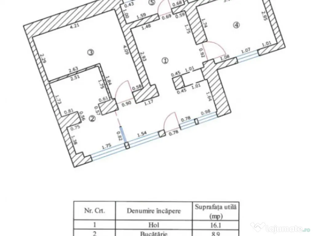 Apartament in corp casa strada Lunga 
