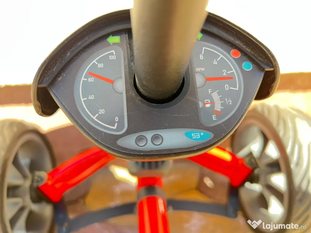 Cart cu pedale rosu copii 