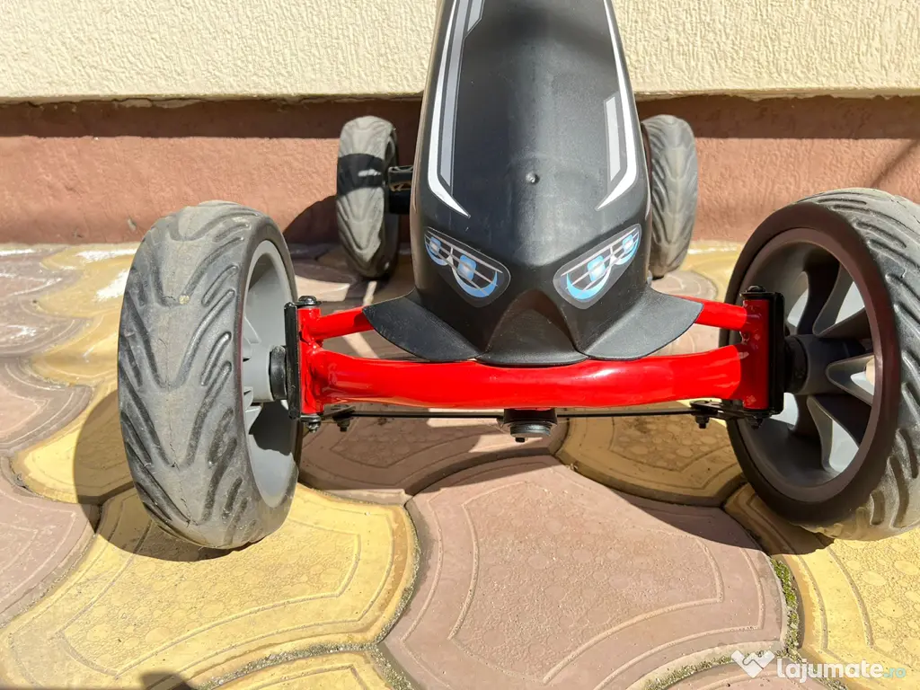 Cart cu pedale rosu copii 