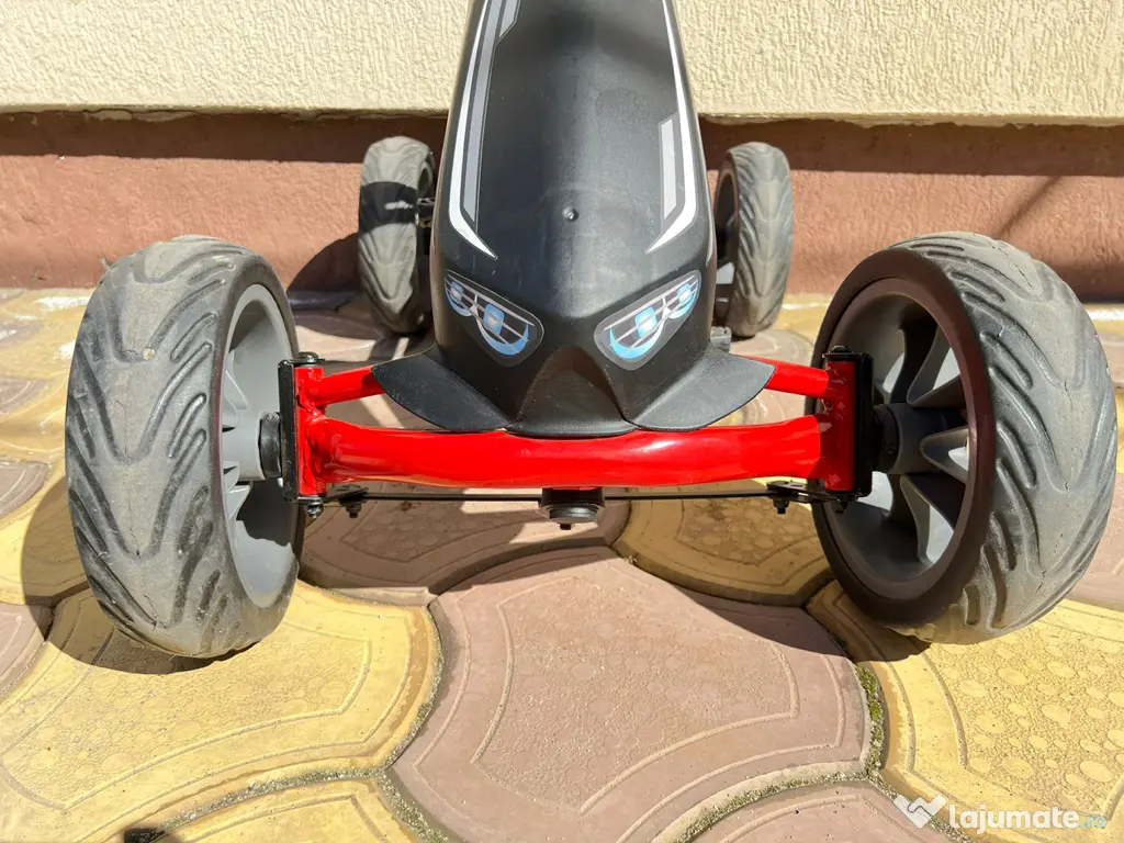 Cart cu pedale rosu copii 