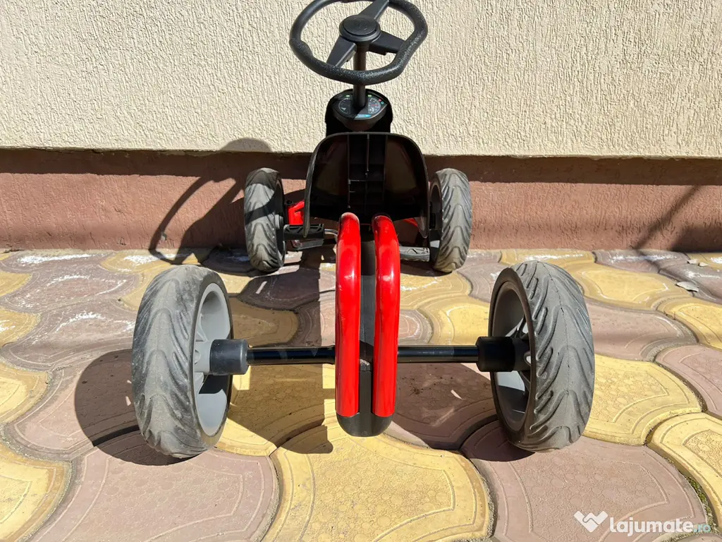 Cart cu pedale rosu copii 