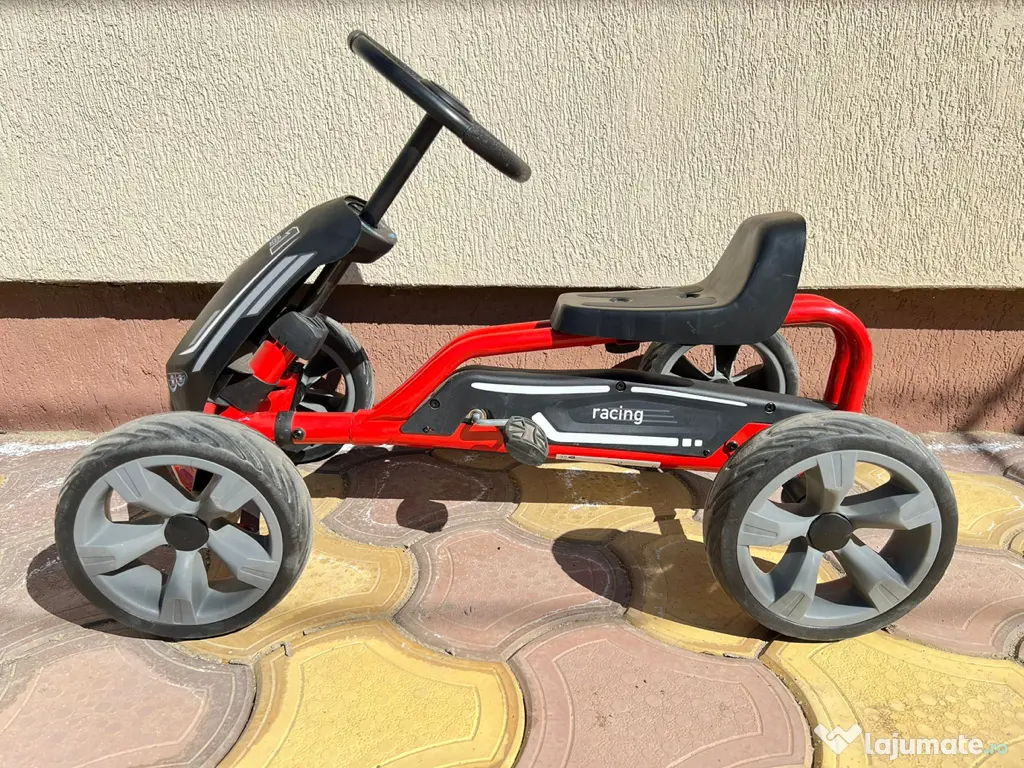 Cart cu pedale rosu copii 