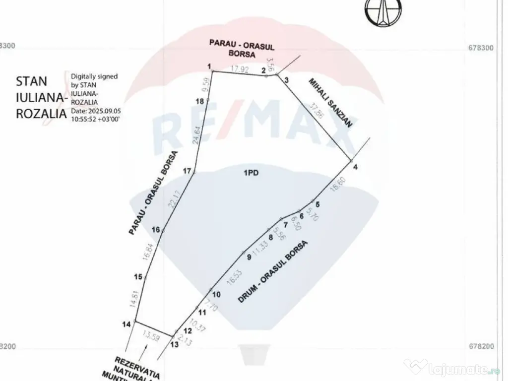 Teren 2,895mp Strada Priseci acces auto in zona telecabin... 