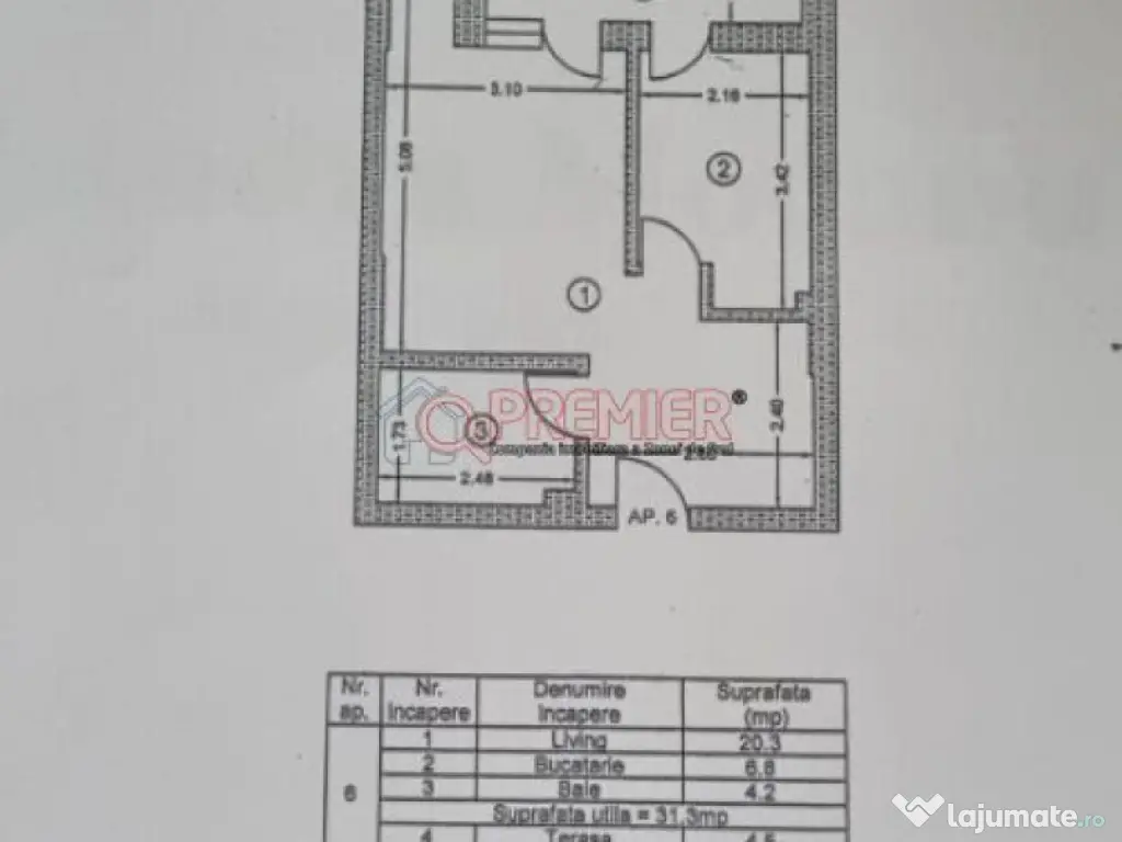 Popesti - Solstitiului - garsoniera cu gradina si boxa 