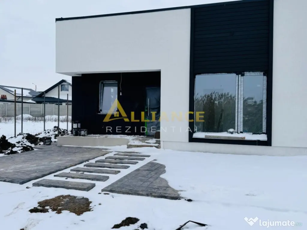 Casa individuala parter - 3 camere - 2 bai - 440mp teren 