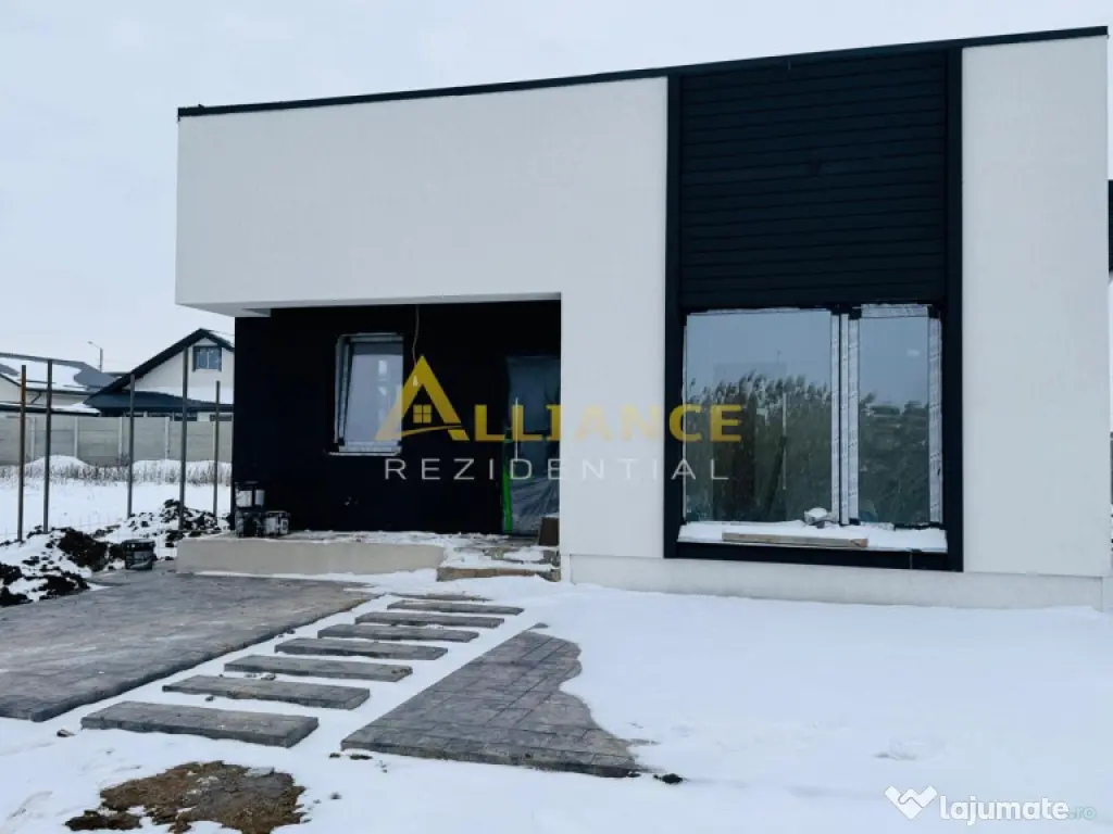 Casa individuala parter - 3 camere - 2 bai - 440mp teren 