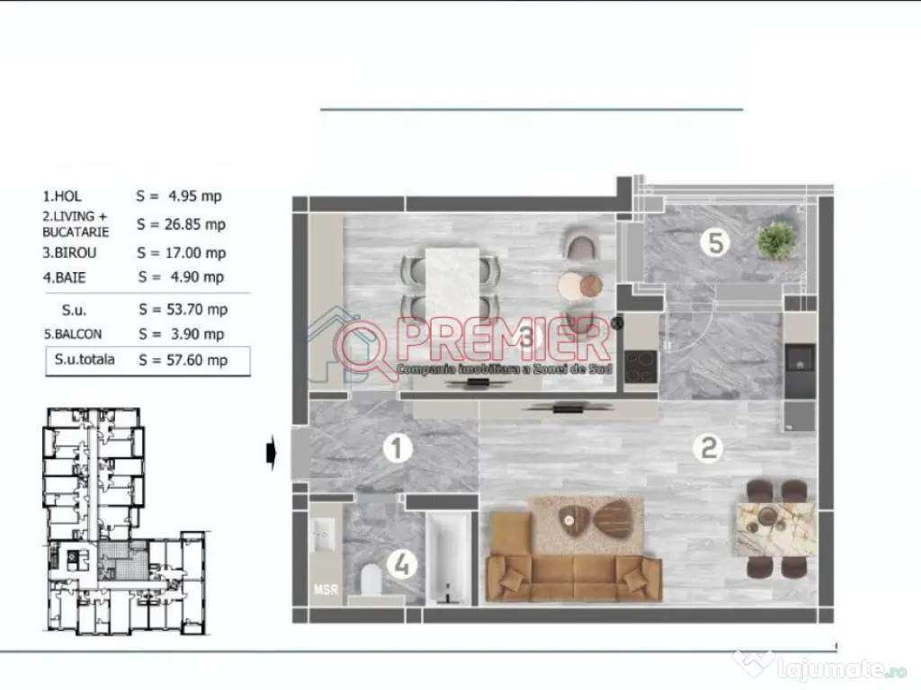 Apartament 2 camere - Parc Tudor Arghezi - Postalionului 