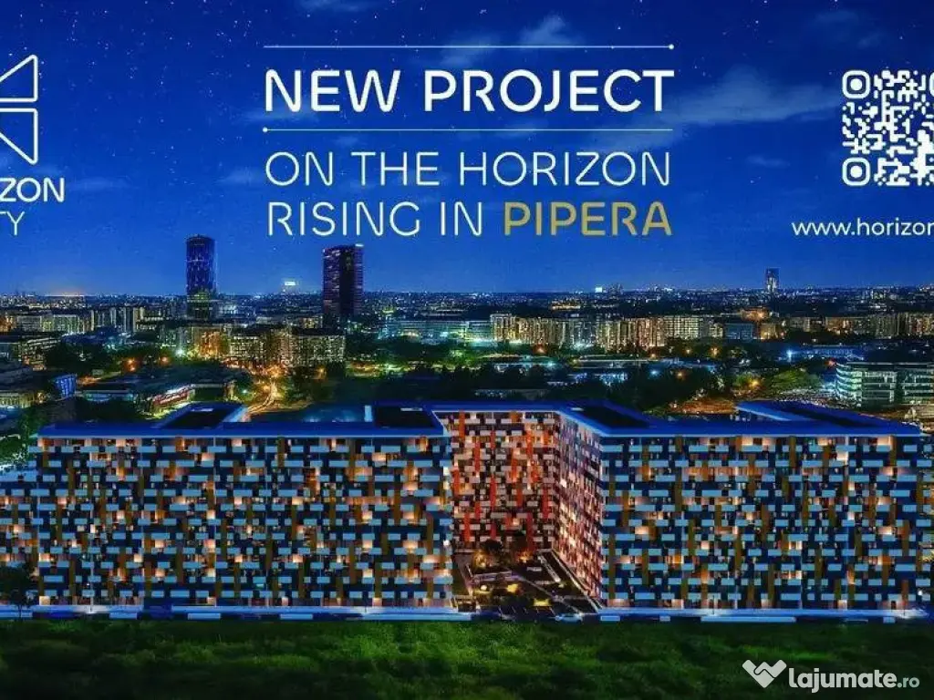 Horizon City: 2 camere + balcon 16.51 mp + 2 parcări Kla... 