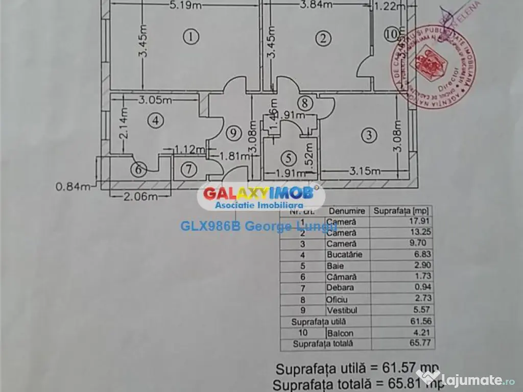 Apartament 3 camere decomandat Drumul Taberei Valea Ialomite