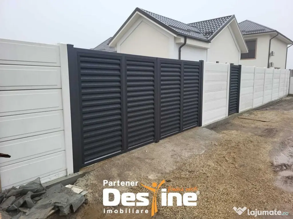 Casa individuala + curte, incalzire in pardoseala, finisata,