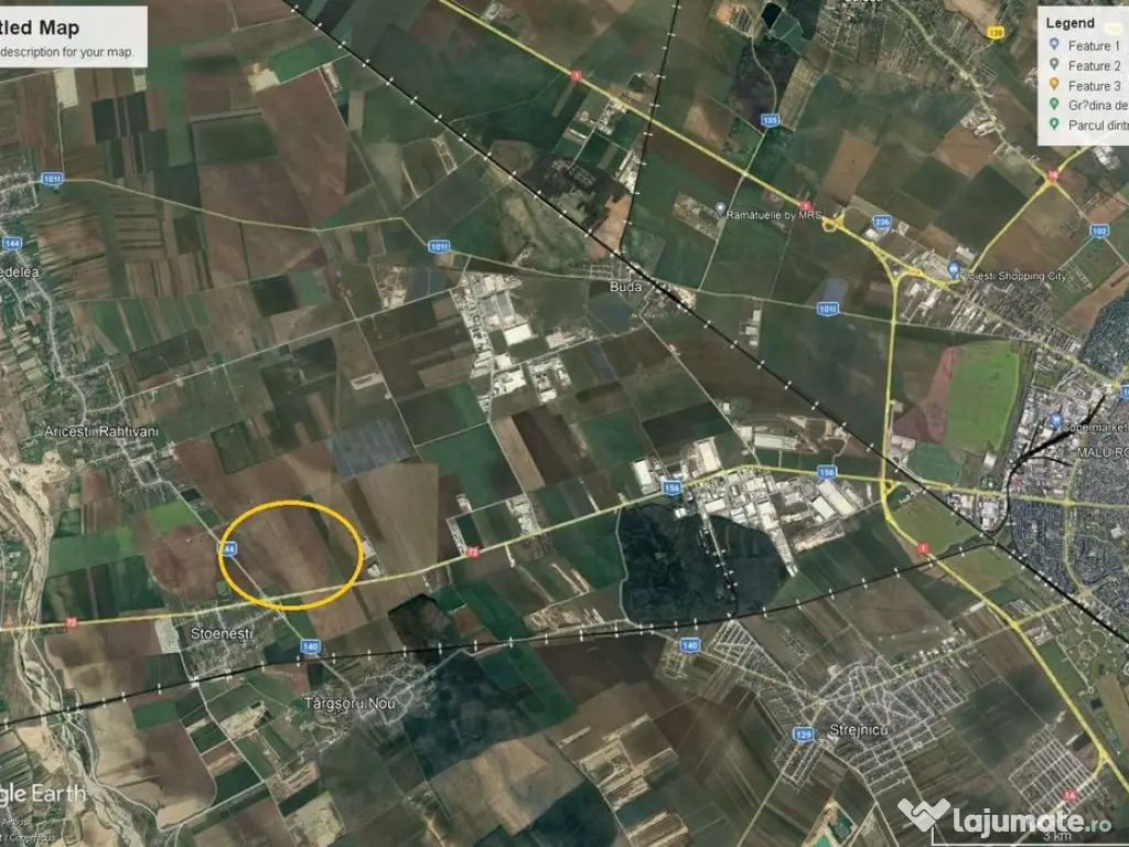 Teren 17,6 ha lângă Ploiești | Acces DN72 | Ideal Parc... 