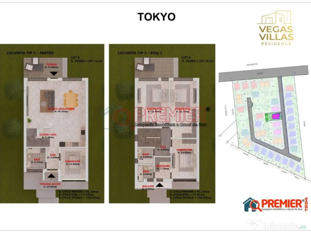 Vegas Villas - Vila Tokyo - Exclusivitate - Finisaje 